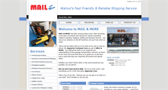 Desktop Screenshot of mailandmorewalnut.com